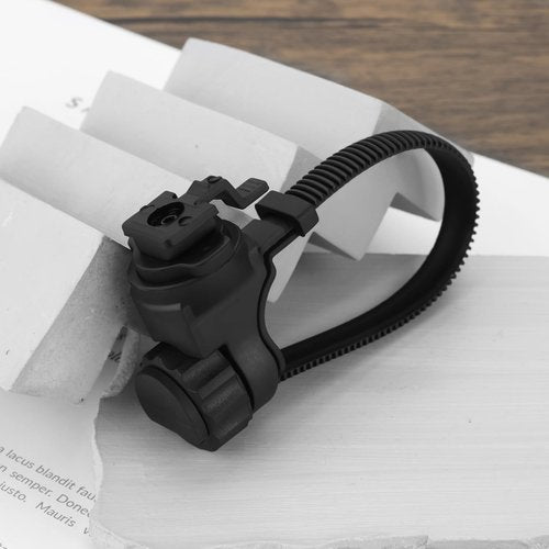 LT Easiyl 1Pc Bike Light Mount Tension Strap Mount Compatible with Bontrager Compatible with Ion Pro RT Bicycle Light Flashlight Front Light Black