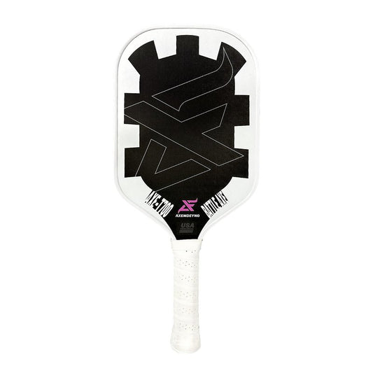 Axemdeyno Pickleball Racket, Carbon Fiber Pickleball Paddle, with a 16mm Power Polymer Honeycomb, Upgraded Pickle Ball Paddle Designed for Unmatched Power