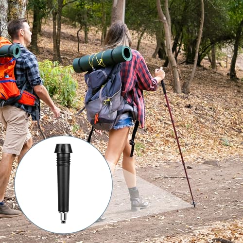 5 Pack Hiking Pole Tips - Durable Carbide Replacement Tips for Trekking Poles