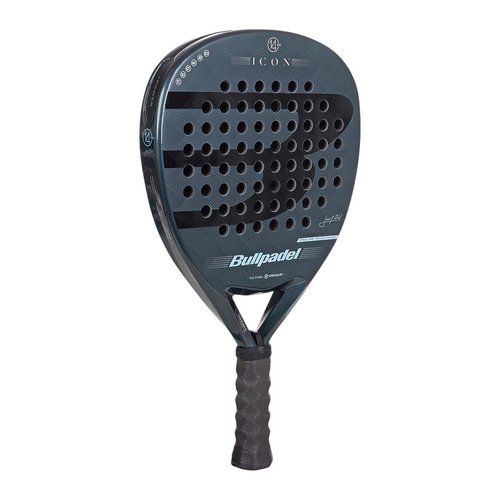 BULLPADEL Padel Racket ICON Juan Martín Díaz | Professional Diamond Shape Pala Padel | X-Tend Carbon 12k & Multieva Core | Torsion Concept & Vibradrive Technology | Power, Precision & Comfort