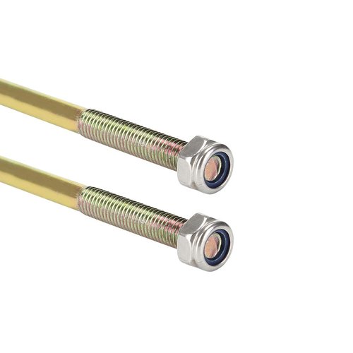 10L0L Golf Cart Zinc Plated Battery Hold Down Rod 12.5" J-Bolt &Nut for Yamaha G29 Drive Electric Models Replace OEM# JW2-H2133-00-00 (2 Packs)