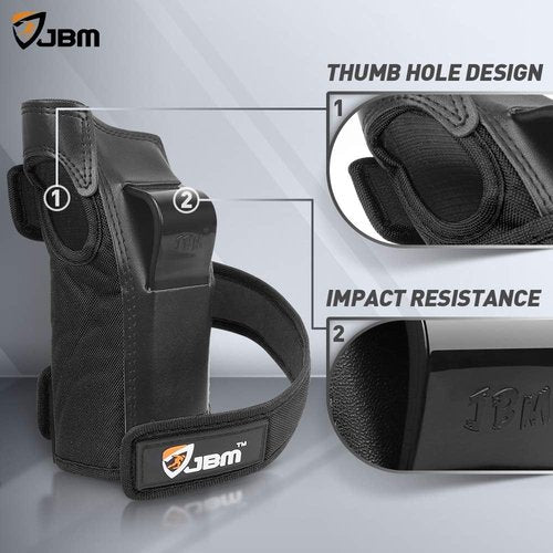 JBM Knee Pads, Elbow Pads & Wrist Guards - Protective Gear for Inline Skating & Skateboarding | Adult & Kids