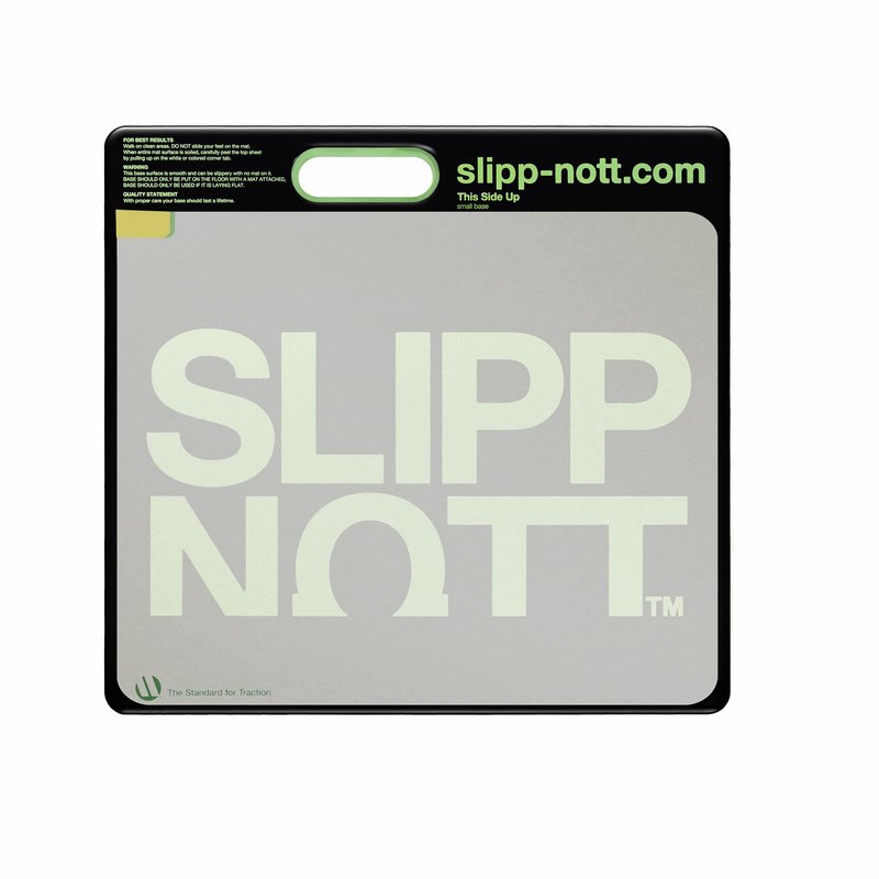 Slipp-Nott Traction Set for Ultimate Grip on The Court (Replacement Mat Included) (Small Base with 75 Sheets Replacement Mat)