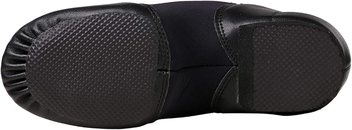 Stelle Jazz Shoes - Unisex Leather Slip-On Dance Shoes for Kids | Toddler to Big Kid Sizes