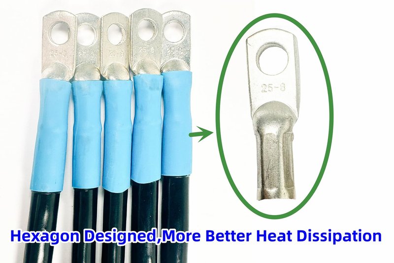 Dr.Acces Golf Cart Battery Cable Compatible Yamaha G19 Golf Cart 48V Battery Cable Set for Yamaha G19 Golf cart(5pcs/Set)