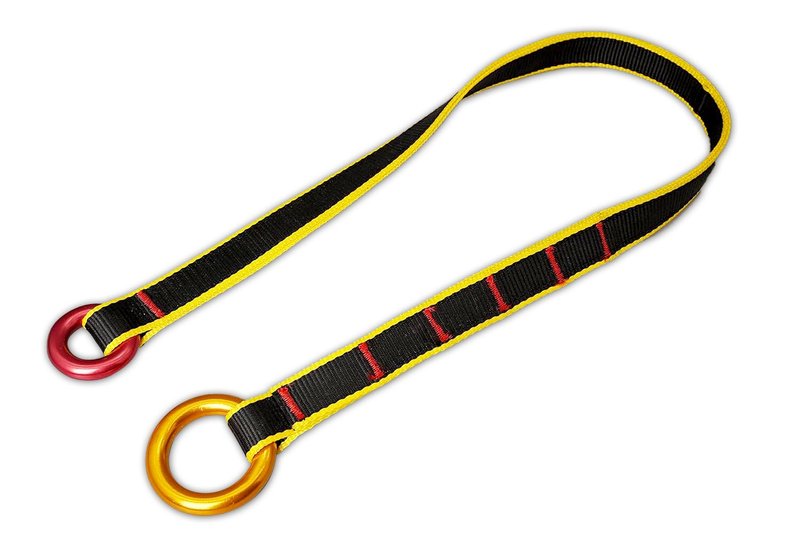 RESQT 40kN/22kN Aluminum Rappel Ring, Climbing Belay Rappel O-Ring Connection Ring for Rock Climbing Arborist Hammock Rescue Slackline Rigging Tree Climbing Rappelling