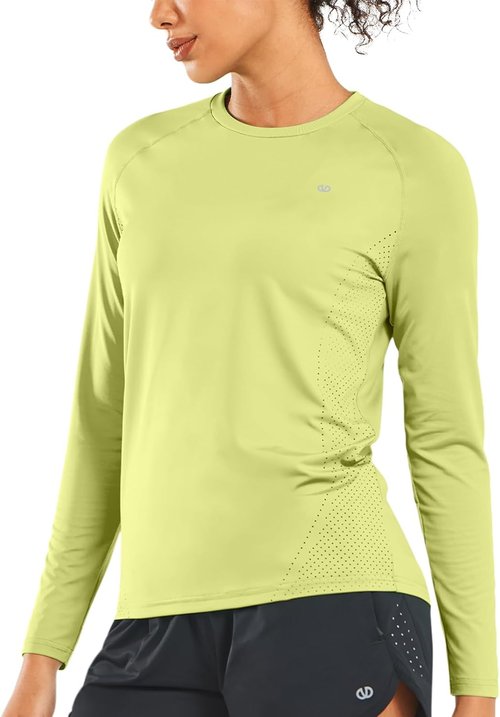 ALLZERO Rash Guard for Women - UPF 50+ Long Sleeve Sun Shirt | Quick-Dry SPF Protection for Outdoor Activities
