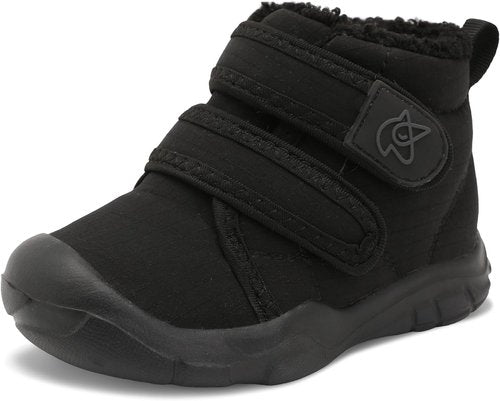 LeIsfIt Toddler Boots - Cozy Plush Lining Winter Shoes for Girls & Boys | Warm Faux Fur Booties