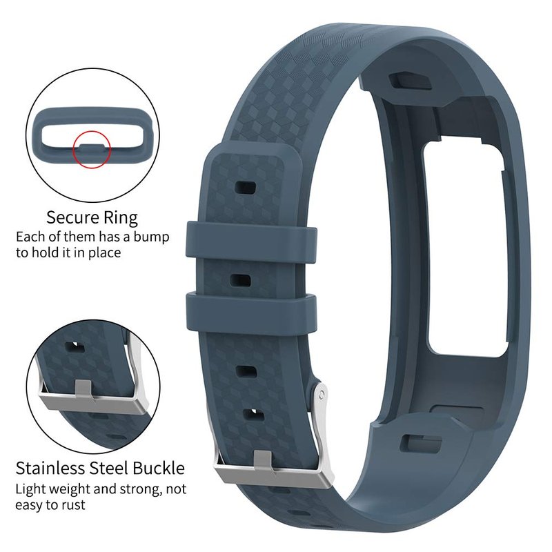 Watbro Bands Compatible wit Vivofit 1/ Vivofit2, Soft Silicone Colorful Replacement Watch Band Strap Wristband for Vivofit 1/ Vivofit 2 Activity Tracker, for Women Men Small Large