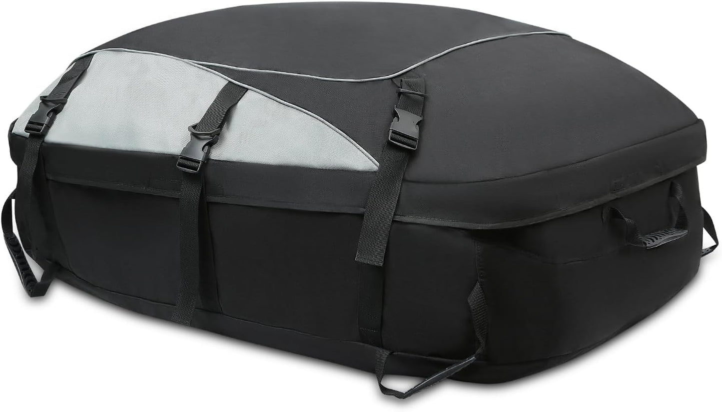 Skiennix Waterproof Car Rooftop Cargo Carrier Bag - 15 Cubic Feet Capacity for Easy Travel