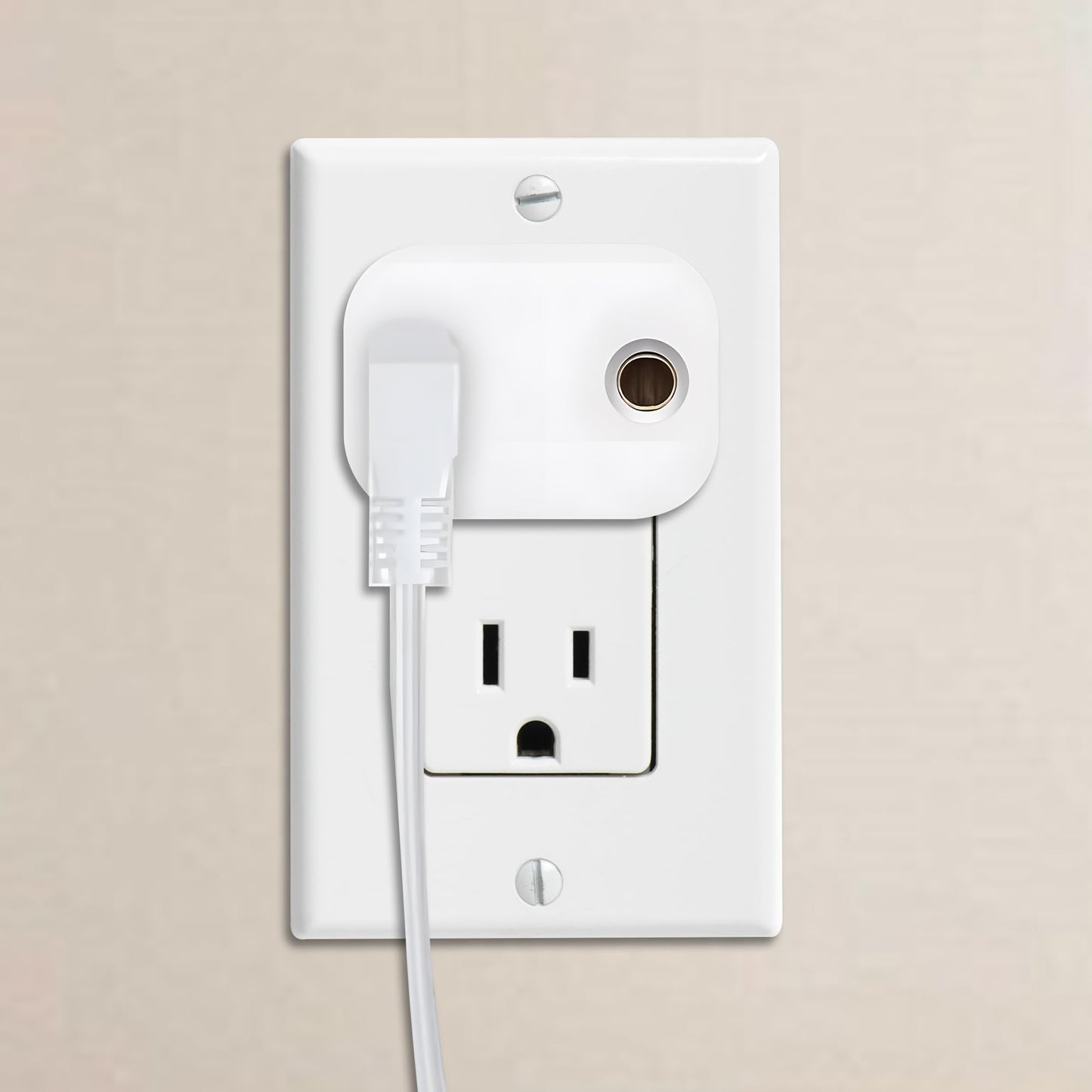 3 Pcs Grounding Plug Adapter, Ground Socket Splitter, Safety Adapter for Multiple Grounding Products in to Single Ground Port, Compatible with US Type B Outlets