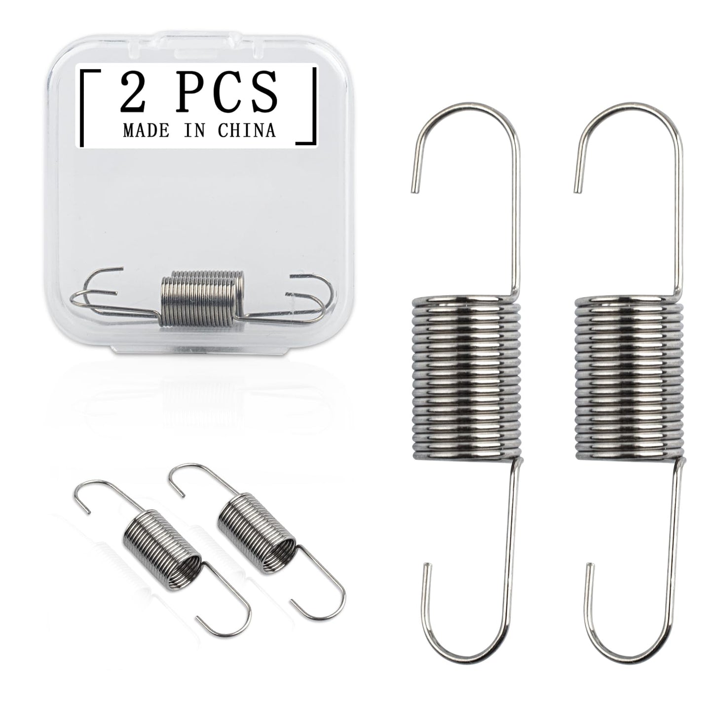 Honkador Club Car Carburetor Return Springs & Throttle Return Springs for (1981-1995 Golf Carts), Replacement Models BCC6582, 1016582, PRT-6346, Club Car Parts, 2-Pack