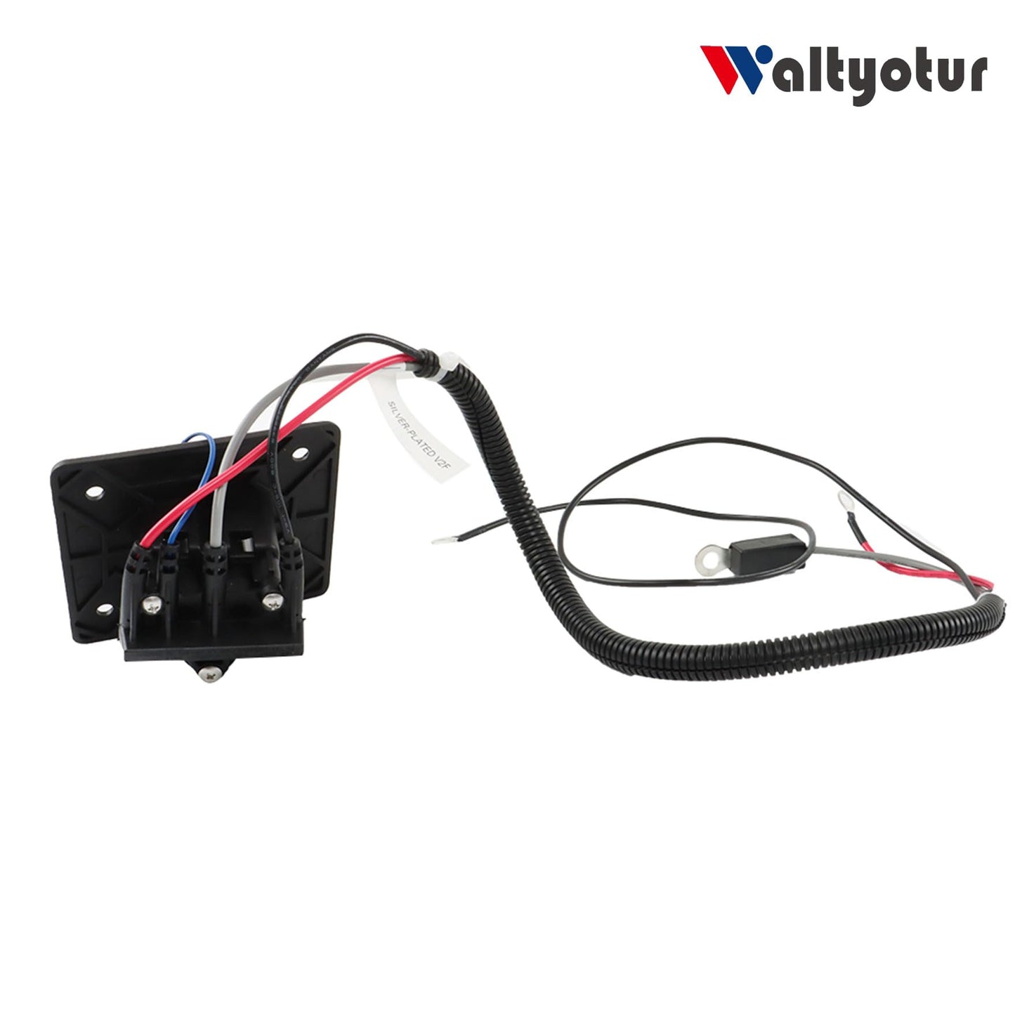 48V Battery Receptacle 602529 Replacement for EZGO TXT/RXV Golf Cart with Wires