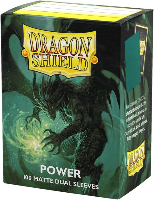 Dragon Shield Matte Dual Standard Size Card Sleeves - 100 CT | Smooth & Durable TCG Protection for Pokémon, Flesh & Blood, One Piece & Magic The Gathering