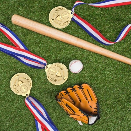 Gold Medals for Awards - 12 Pack 1st Place, 2 Inch with Ribbons