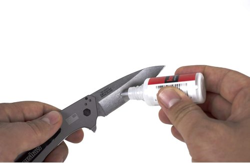 Kershaw Knife Oil - 0.4 Fl Oz Drop Dispenser Bottle for Knife Maintenance & Rust Prevention