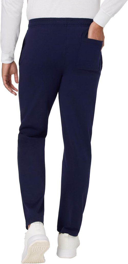 Hanes Men's Cotton Jersey Jogger - Comfortable Knit Sweatpants with Pockets | Cinched Cuff Design