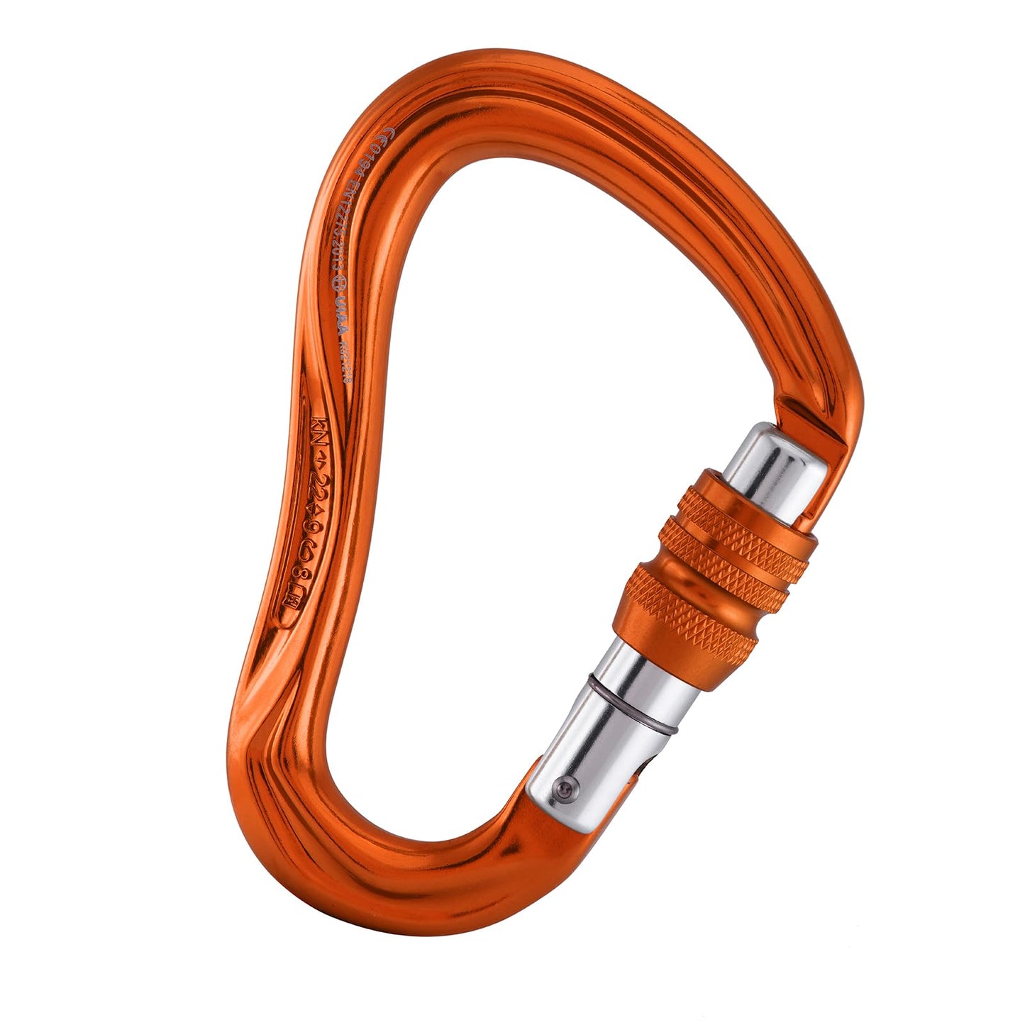 Kailas Locking Carabiner CE Certified Oval Constructed Rock Climbing Mountaineering Rescure Standard Alumimun 25KN