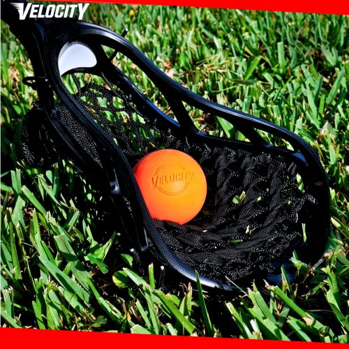 Velocity Lacrosse Balls - 18 Practice White Balls for Training, NFHS & College Approved
