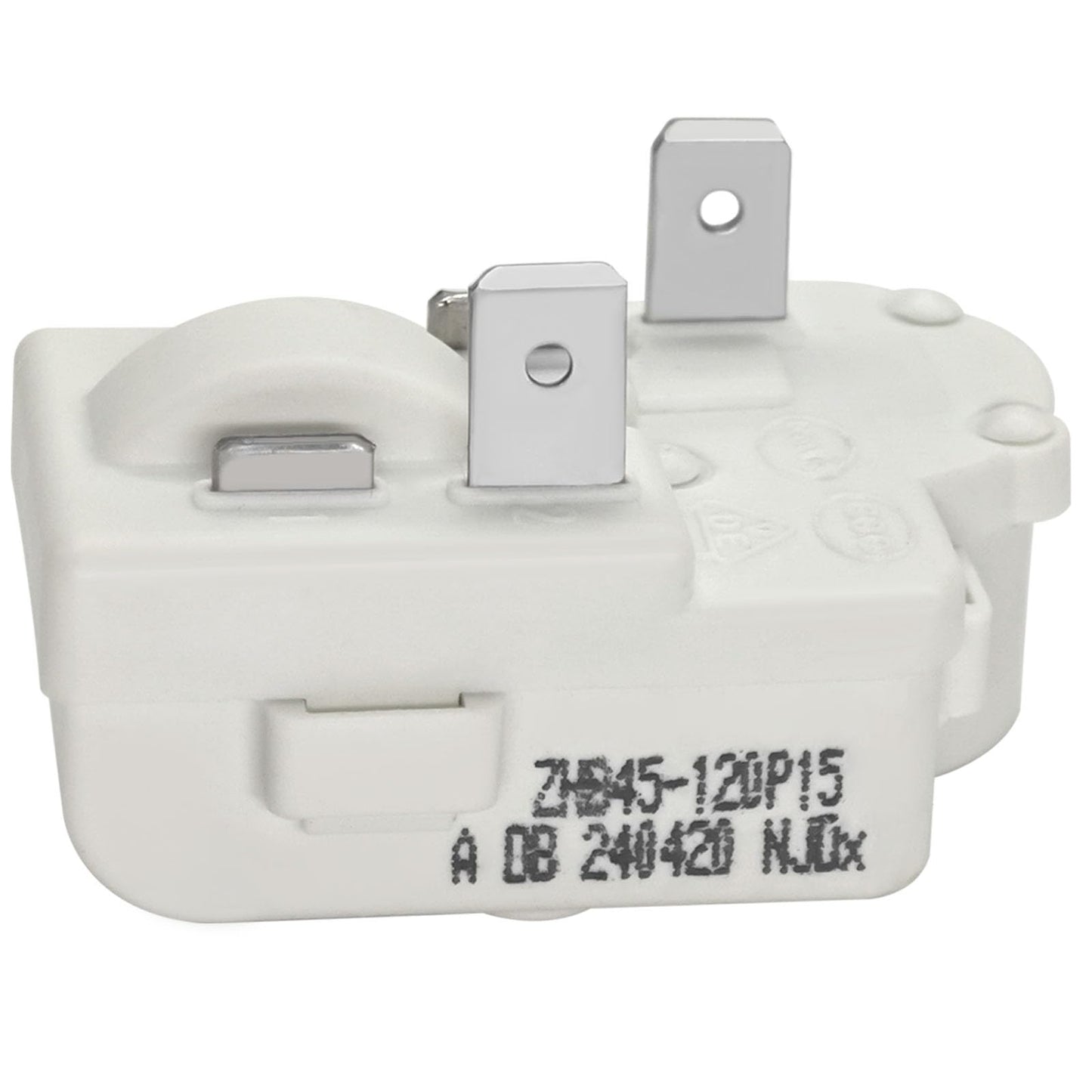 (Pack of 2) 2Pin Refrigerator Overload Protector PTC Starter Relay - Universal Replacement for Danby, Haier, Midea Mini Fridge ZHB69-120P15, ZHB60-120P4.7, ZHB60-120P15, ZHB45-120P15