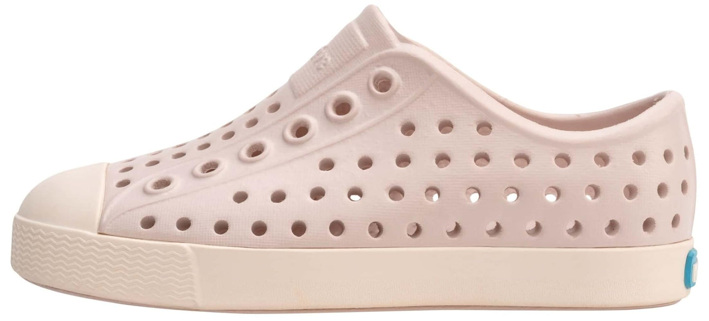 Native Shoes Unisex-Kids Jefferson Sneakers, Dust Pink/Lint Pink, 6 Big Kid
