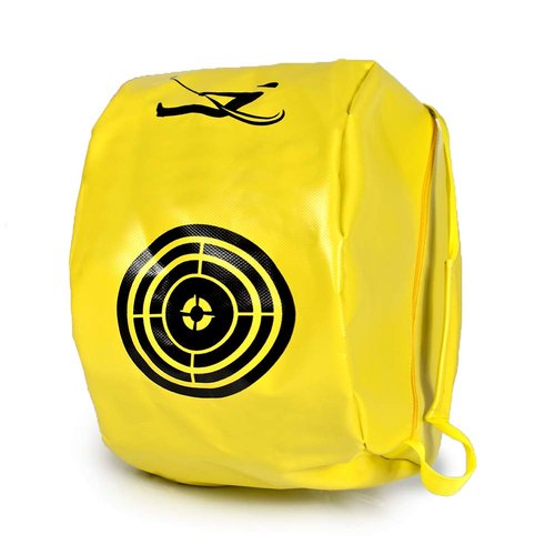 ASENVER Golf Swing Impact Trainer Bag Golf Power Smash Bag (Yellow- Target Pattern)
