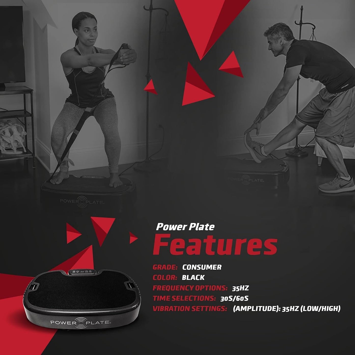 Power Plate Personal Vibration Plate Exercise Machine
