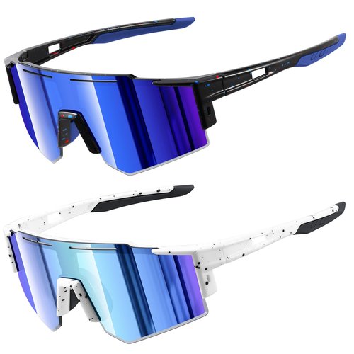 KUGUAOK Oversized Kids Sunglasses Youth Baseball Sun Glasses Boys Girls Softball Cycling UV400 Protection Goggles