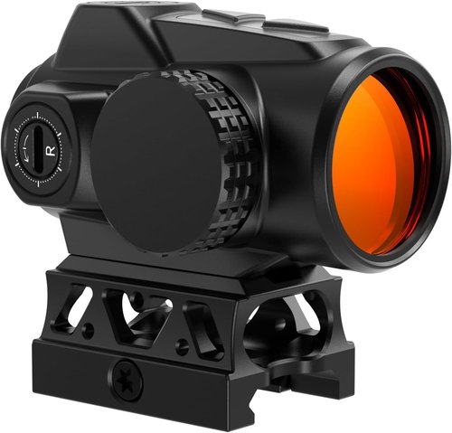 Feyachi V90 Red Dot Sight - 2 MOA Shake Awake Waterproof Rifle Scope | 1x25mm Precision Optics