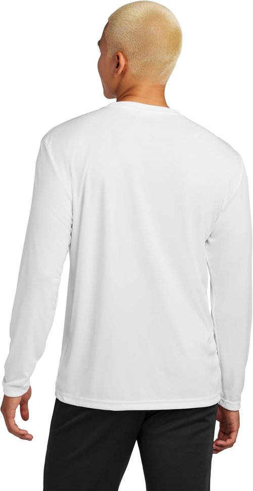 Clothe Co. Men's Long Sleeve Tee - Moisture-Wicking Dry Fit T-Shirt | Available in Big & Tall