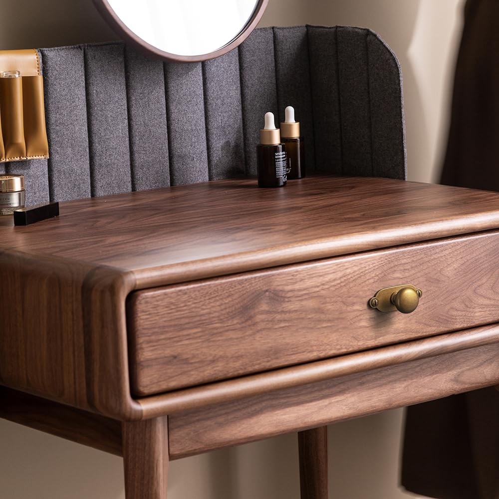 Goo-Ki Antique Brass Zinc Alloy Cabinet Knob with Backplate - Single Hole Center Cabinet Pull Hardware for Bedroom, Kitchen, 12 Pack（8611-G013）