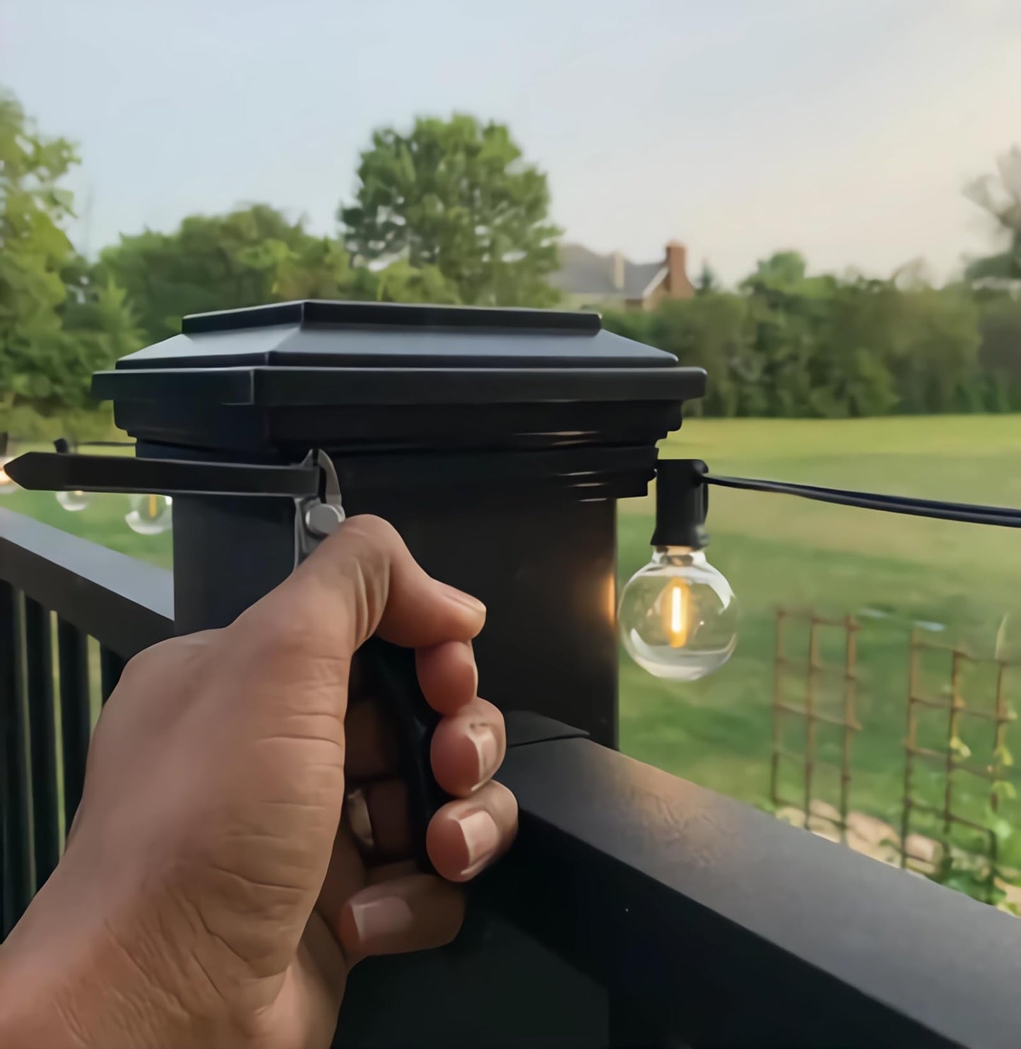 48 Inch Extra Long Heavy Duty Cable Ties, 12-Piece UV Resistant Black Nylon Zip Ties, 200 LB Tensile Strength