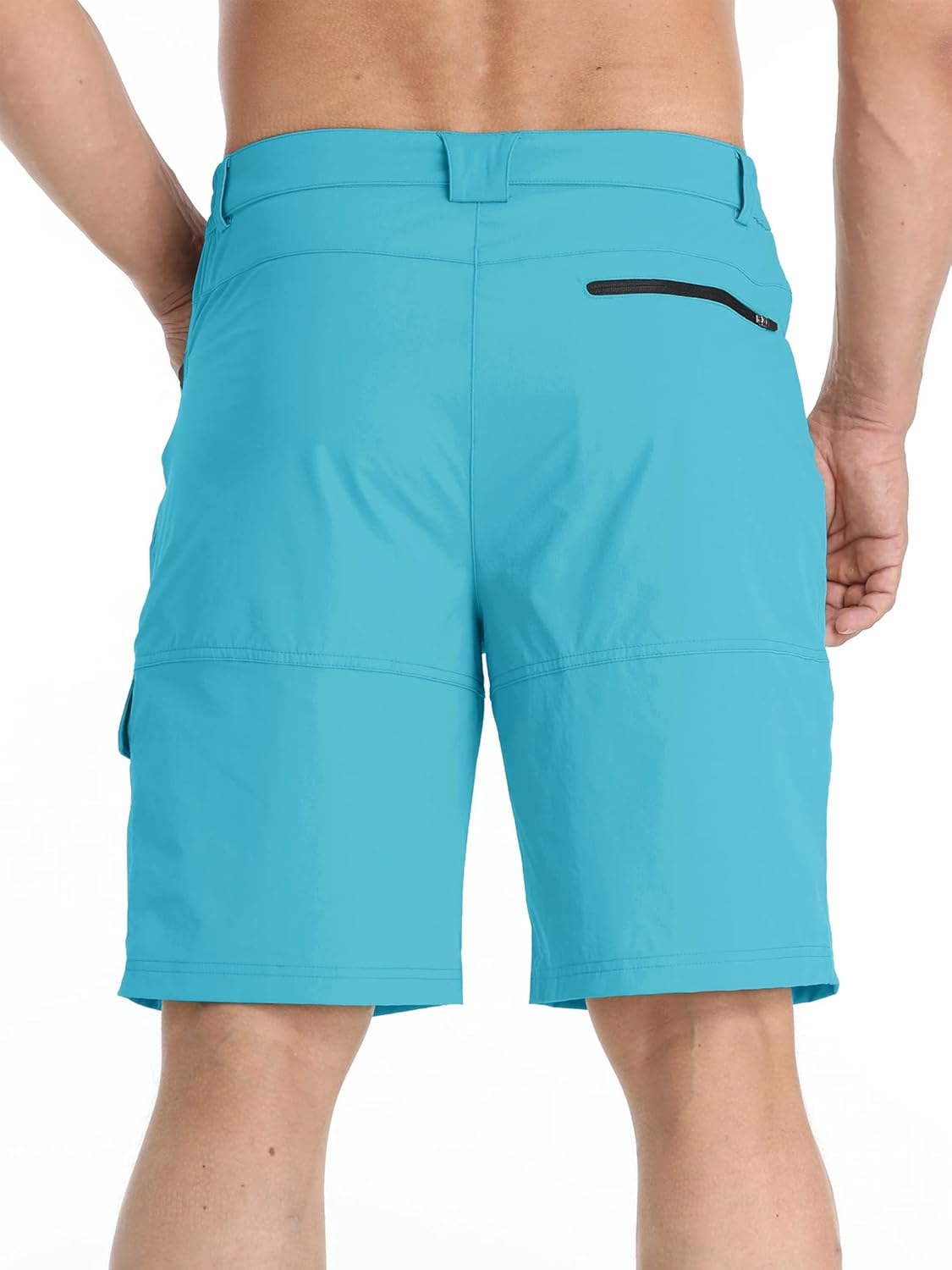 TACVASEN Men's Quick-Dry Cargo Shorts - Water-Resistant Casual Golf & Hiking Shorts