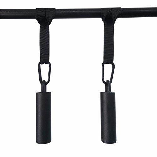 Lights Mountain Pull Up Grips Set of 2 Rock Climbing Holds Set with Hanging Straps and Strong Carabiner, Finger Strengthener，Forearm, Biceps, Ninja Warrior, Back Muscles Training
