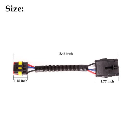 10L0L Golf Cart Sensor to Encoder Harness for EZGO RXV Electric Motor, OEM# 612259