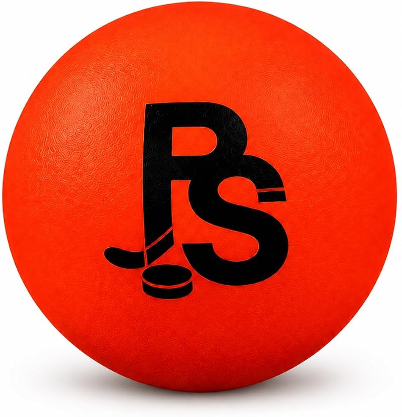 Street Hockey Balls - Durable Low-Bounce High-Visibility 1-Pack