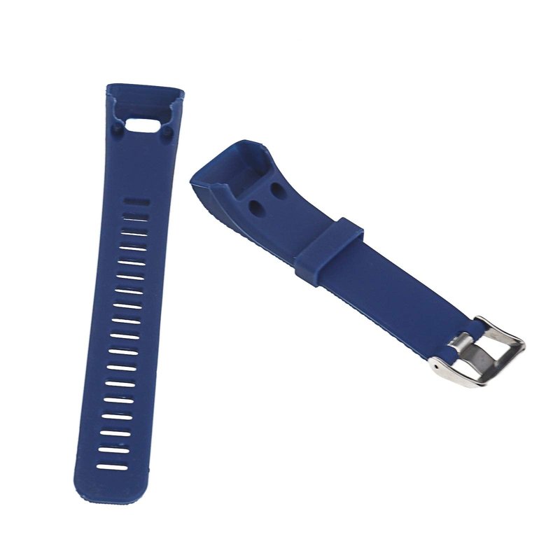 SING F LTD Watch Strap Sports Band Bracelet Wrist Straps Blue Embossing Replacement Compatible with GARMIN Vivosmart HR+ Approach X10/X40 Fitness Watch