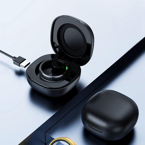 Compatible for Herz P1 Smart Ring Rapid Charging Case, Magnetic Smart Ring Charging Case Charging Box Small Portable Charger for Smart Rings(Magnetic Case. Not Wireless Charging!)