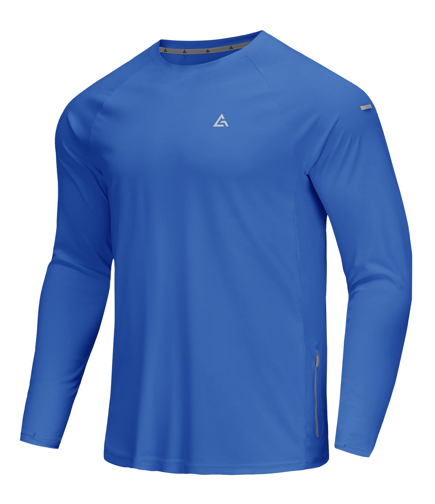 YOVVI Men Swim Shirt Brilliant Blue