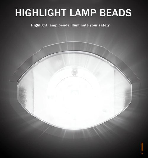 Bike Light, High Lumens Super Bright Bicycle Light, 5+3 Modes USB Rechargeable Bike Headlight & Tail Light Set, Waterproof Safety Bike Front & Rear Light for Road, Mountain, Night Riding