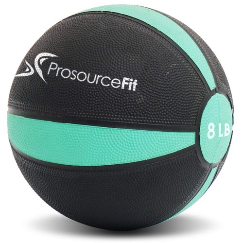 ProsourceFit Weighted Medicine Ball for Full Body Workouts, 8 lb.