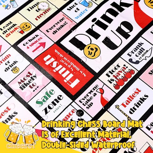 Funny Drinking Board Game for Adults - 2-8 Players