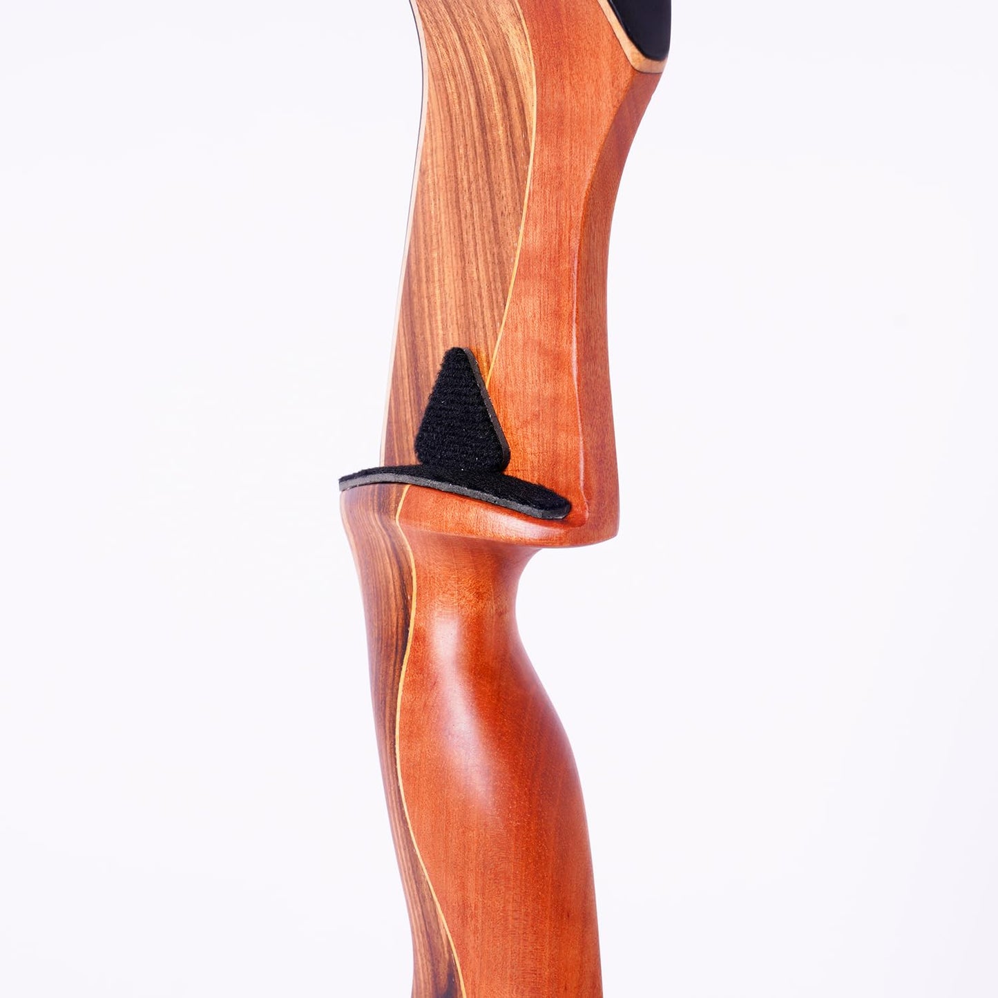 Sanlida Archery 60" Royal X8 One-Piece Bow Traditional Wooden Hunting Bow Handmade Hunting Bow and Arrows Kit for Adults & Traditional Archers, RH Only (50lbs, Dark Wood)