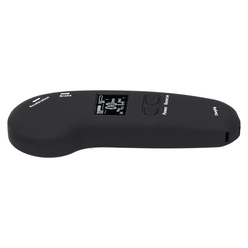 Akozon B08Tb5B34L, Remote Electric, Electric Skateboard Wireless LED Skateboard with Adjustable Speed Braking Controller Display Remote Control