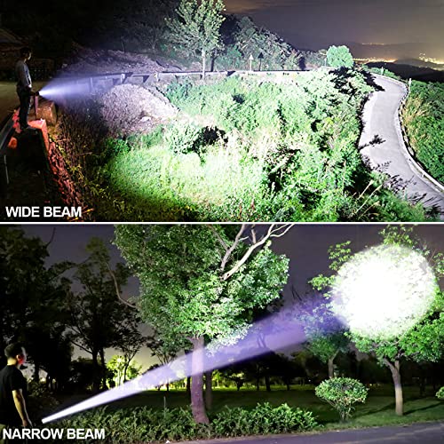 Lylting Rechargeable LED Flashlight 99,000 Lumens Waterproof Handheld Torch