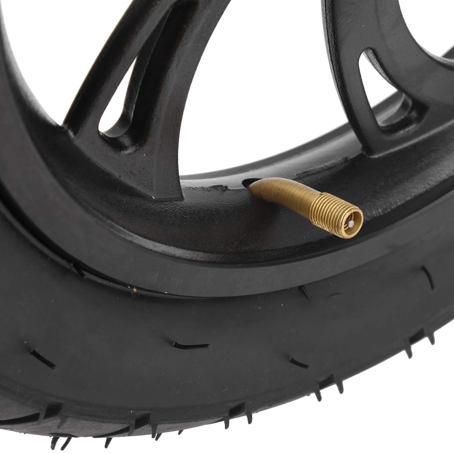 12in Electric Scooter Wheel, Scooter Tire with Wheel Hub Rubber Tyre Replacement 12 1/2X2 1/4