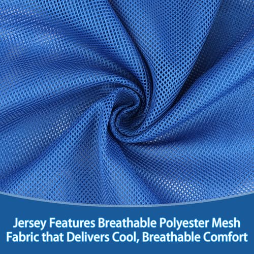 Soccer Pinnies Scrimmage Vests - 12 Pcs Lightweight Mesh Jerseys