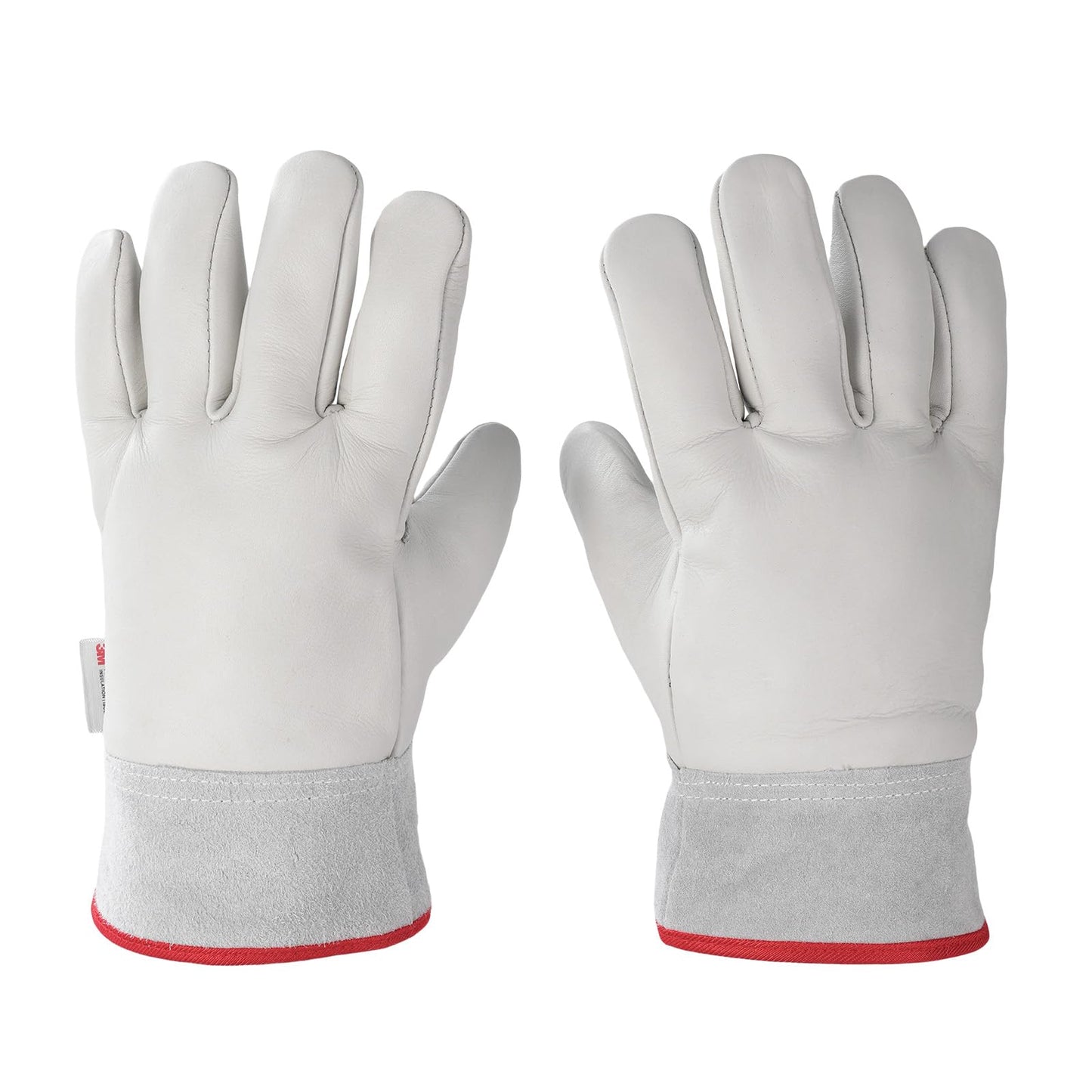 Sindayo -436℉/-260℃ Cryogenic Insulated Thermal Work Gloves LN2 Liquid Nitrogen Freezer Dry Ice Cold Storage Winter Cycling (1 Pair(10 inch))