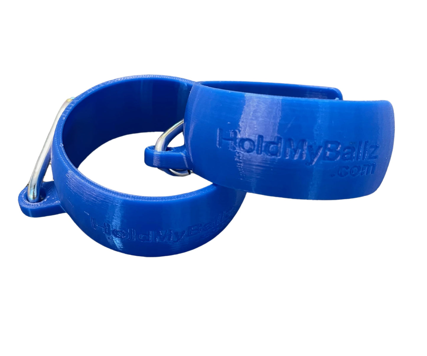 HoldMyBallz Pickleball Holder | Easily Attach Pickleballs | Ultimate Gift | 2-Pack (Blue)
