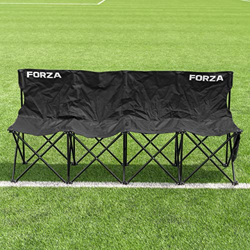 Portable Aluminum Team Bench - 4-Seater Pro Without Shelter